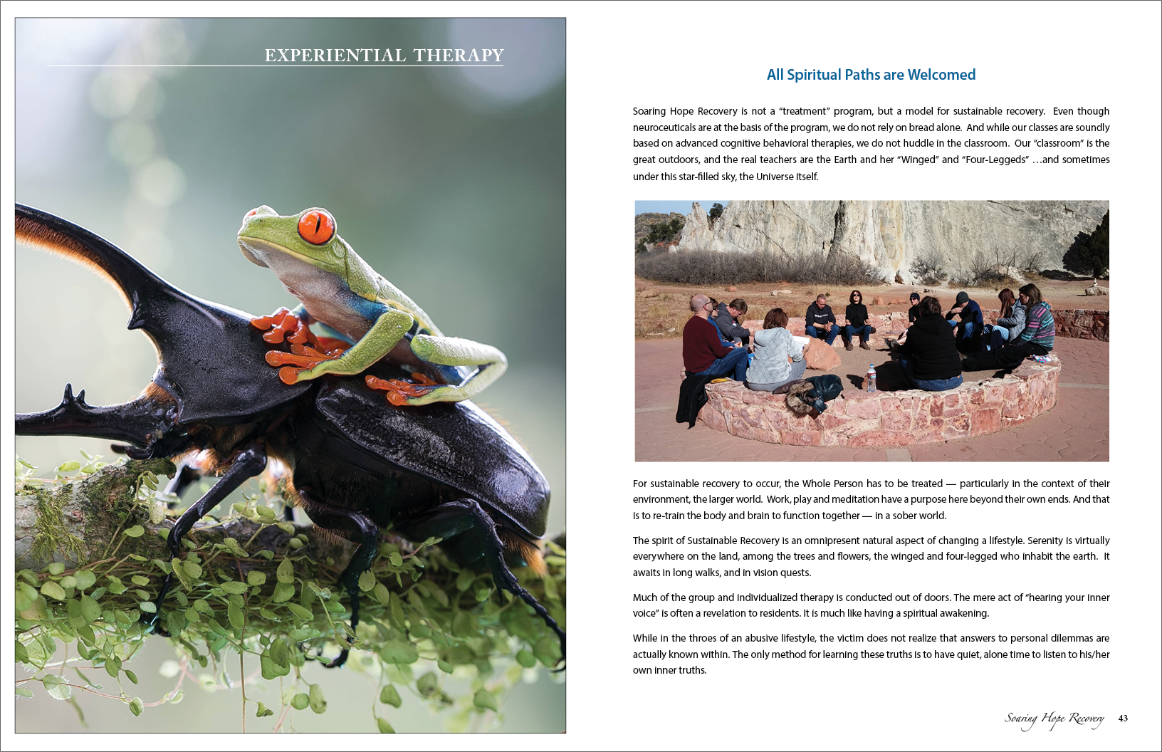 Experiential Therapy, Spread