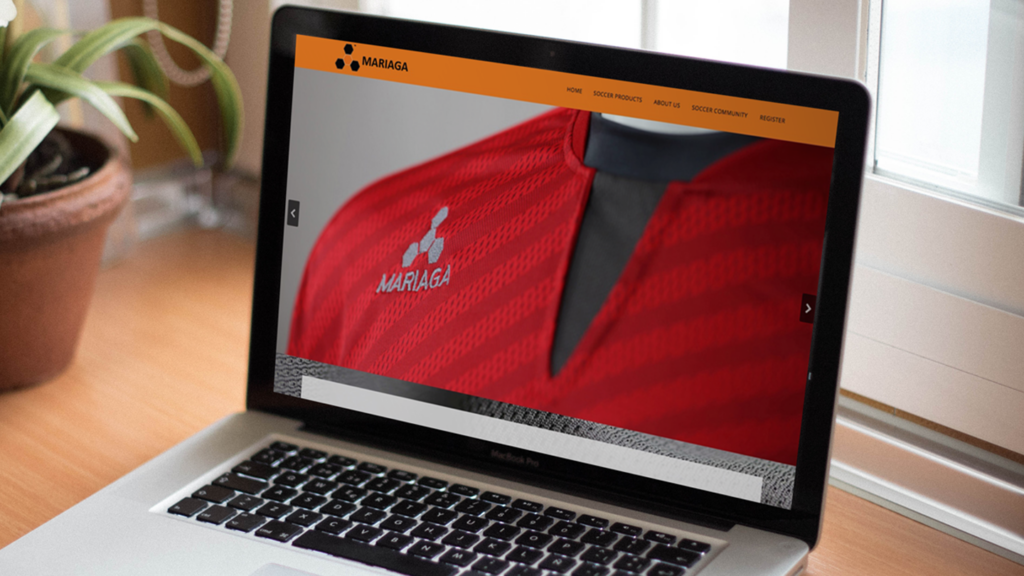 Mariaga Soccer Joomla Website